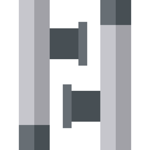 Tonfa Basic Straight Flat icon