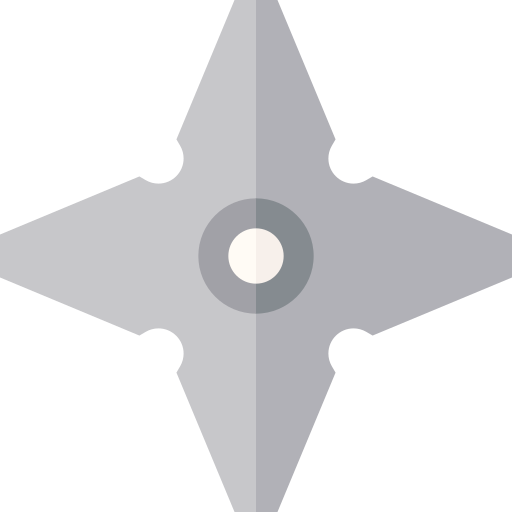 shuriken Basic Straight Flat icona