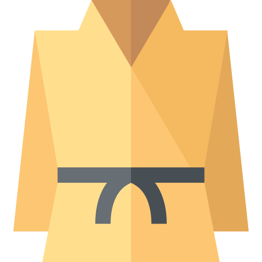 Kimono Basic Straight Flat icon