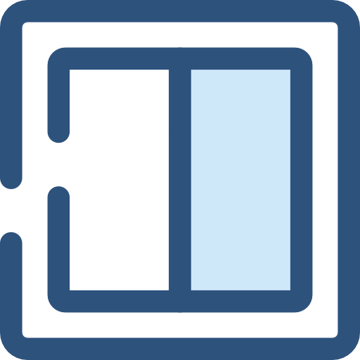 Display Monochrome Blue icon