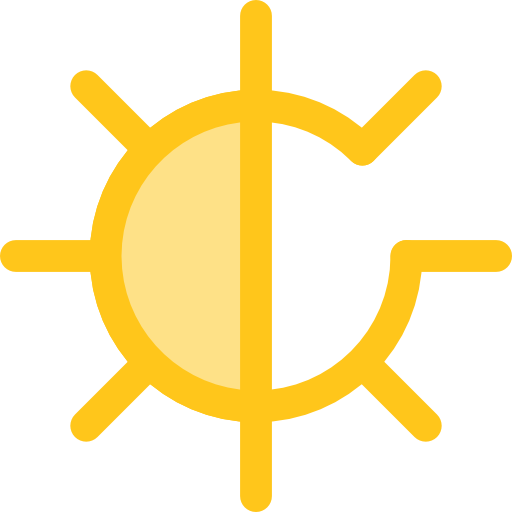 luminosità Monochrome Yellow icona