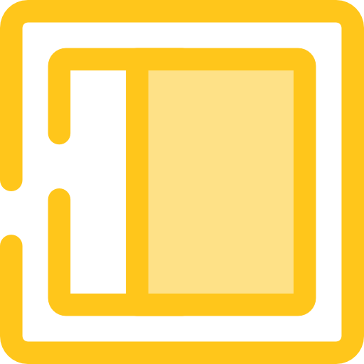 monitor Monochrome Yellow icono