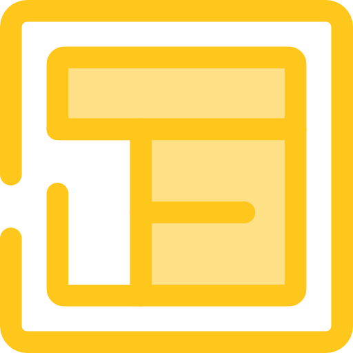 Display Monochrome Yellow icon