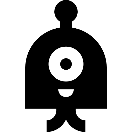 extraterrestre Basic Straight Filled icono