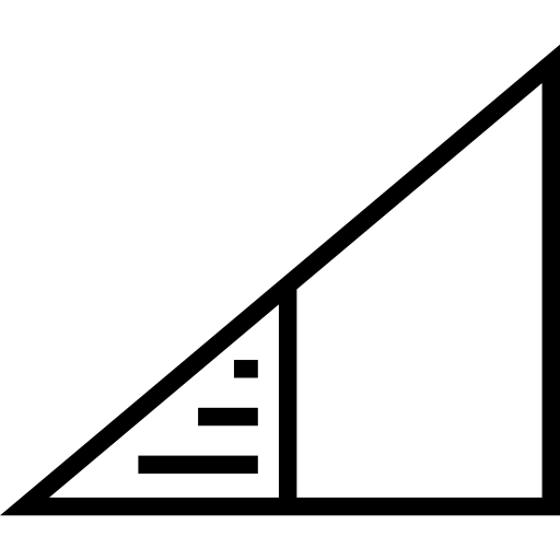 níveis Detailed Straight Lineal Ícone