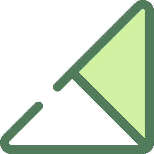 niveaus Monochrome Green icoon