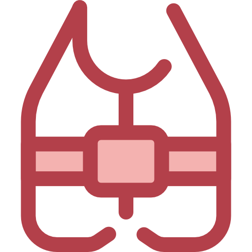 Lifebuoy Monochrome Red icon