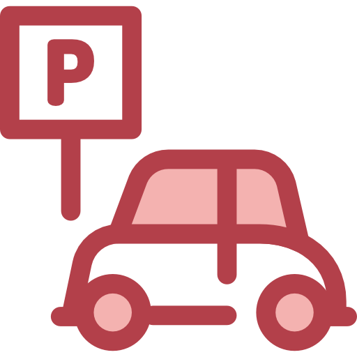 parken Monochrome Red icon