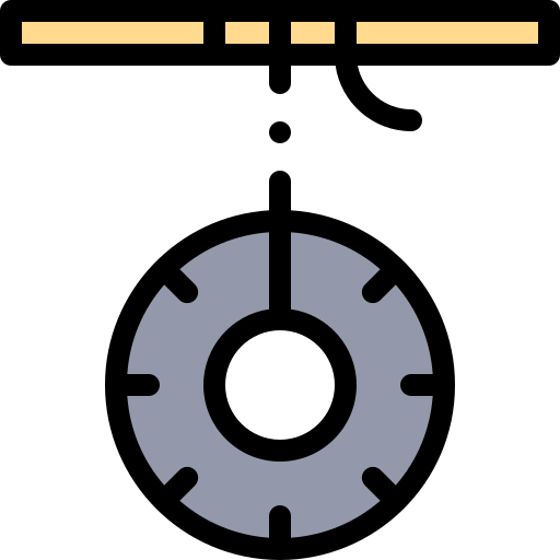 スイング Detailed Rounded Lineal color icon