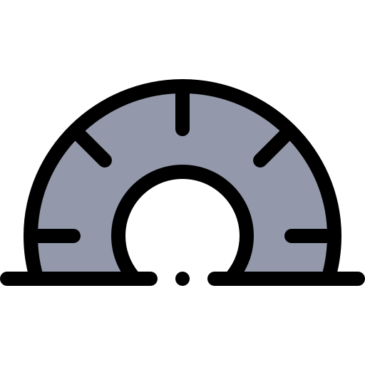 Tire Detailed Rounded Lineal color icon