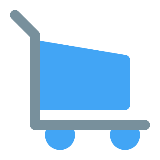 wózek sklepowy Generic Flat ikona