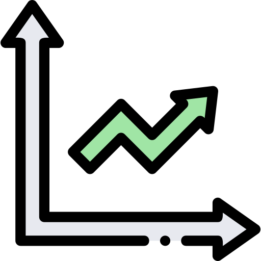 Profits Detailed Rounded Lineal color icon