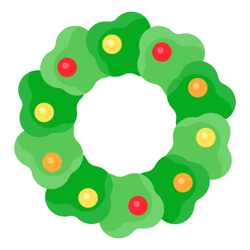 Wreath Generic Flat icon