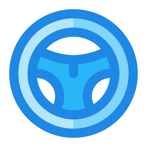 lenkrad Generic Blue icon