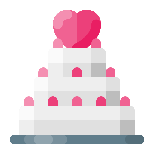 Wedding cake Generic Flat icon