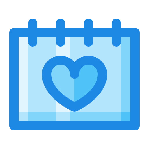 calendrier Generic Blue Icône
