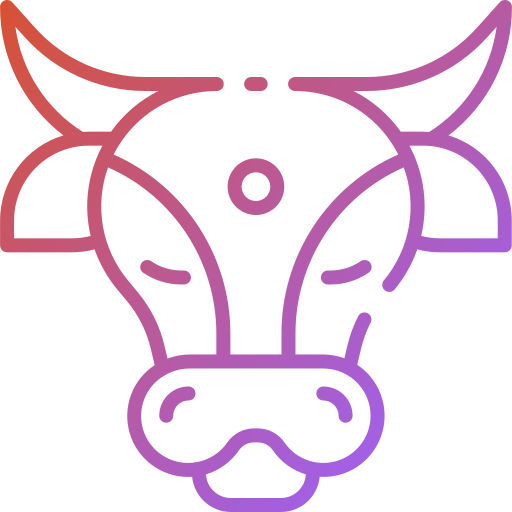 vaca Good Ware Gradient icono