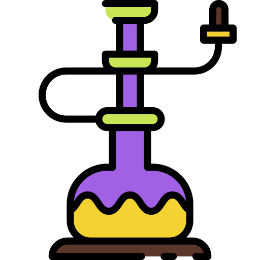 Hookah Good Ware Lineal Color icon