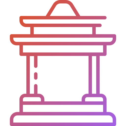 Świątynia Good Ware Gradient ikona