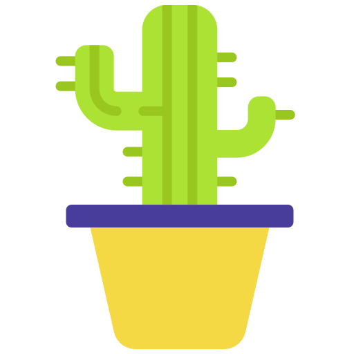 kaktus Good Ware Flat ikona