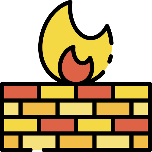 Firewall Good Ware Lineal Color icon