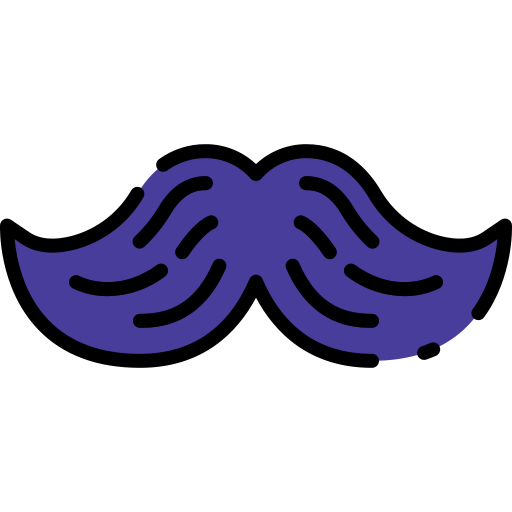 moustache Good Ware Lineal Color Icône