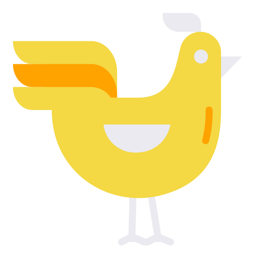 Chicken Good Ware Flat icon