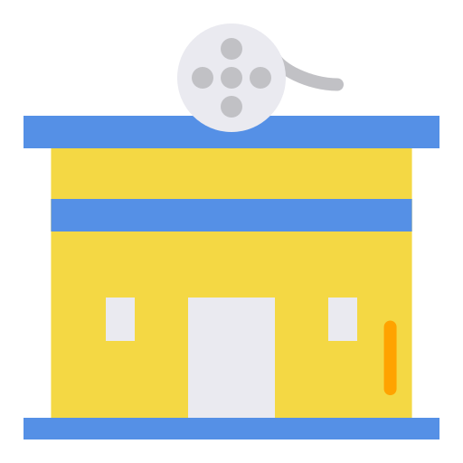 Cinema Good Ware Flat icon
