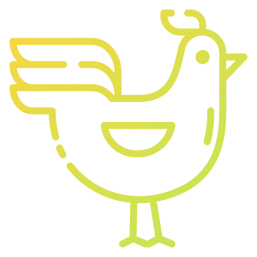 kurczak Good Ware Gradient ikona