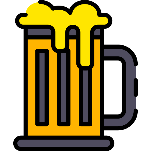 Beer mug Good Ware Lineal Color icon