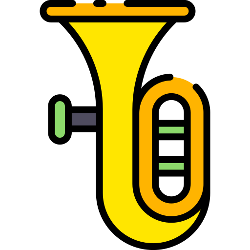 tuba Good Ware Lineal Color icona