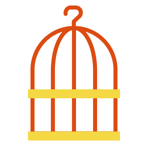 Cage Good Ware Flat icon