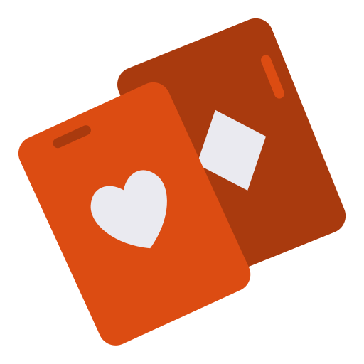 Poker cards Good Ware Flat icon