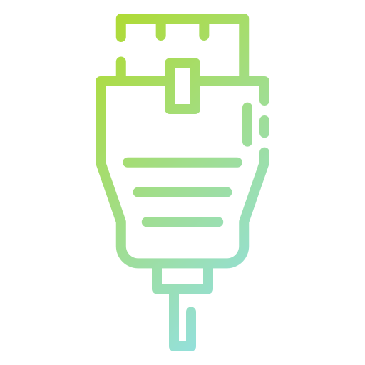 Ethernet Good Ware Gradient icon