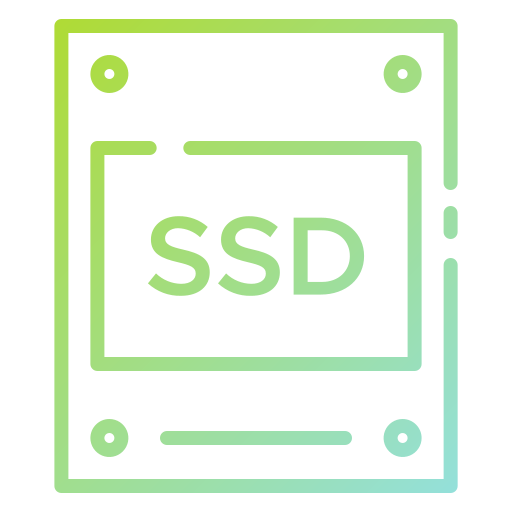 Ssd drive Good Ware Gradient icon