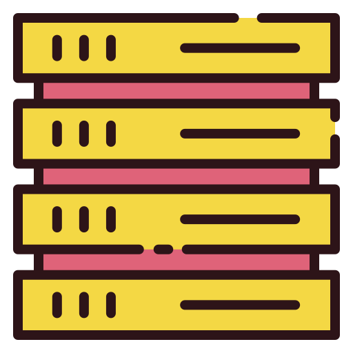 servidor Good Ware Lineal Color icono
