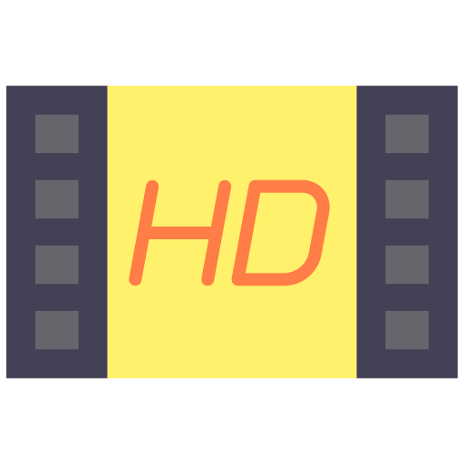 película de alta definición Good Ware Flat icono