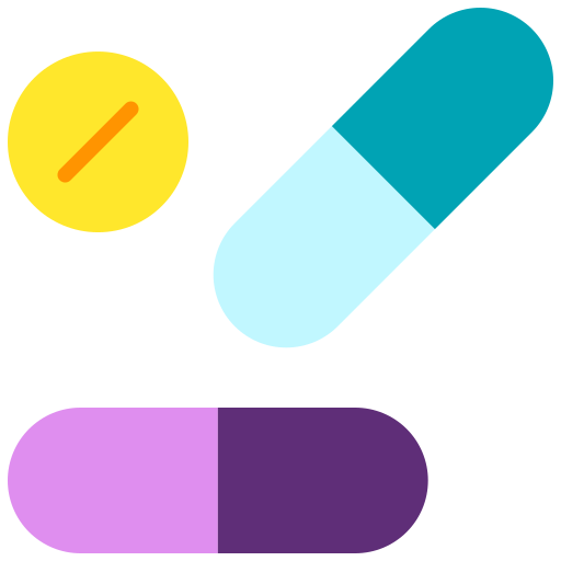 Pills Good Ware Flat icon