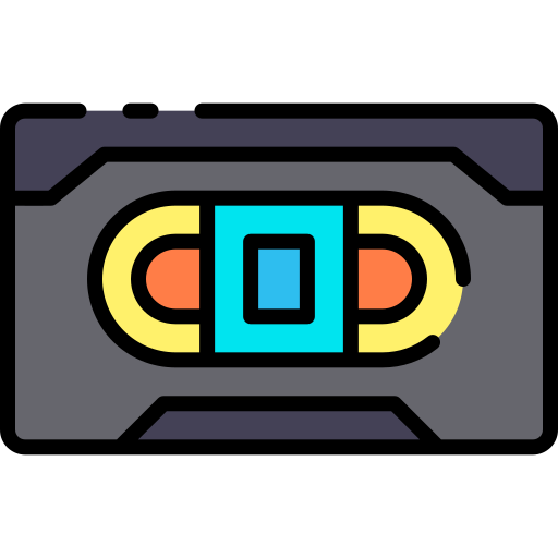 Vhs Good Ware Lineal Color icon