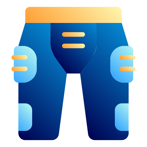pantalones Generic Flat Gradient icono