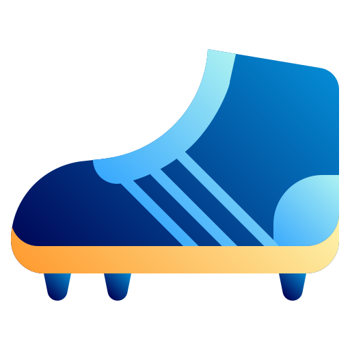 Football shoes Generic Flat Gradient icon