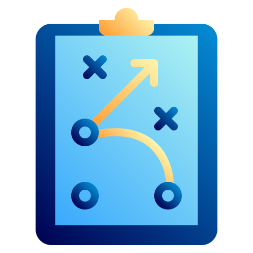 Board strategy Generic Flat Gradient icon