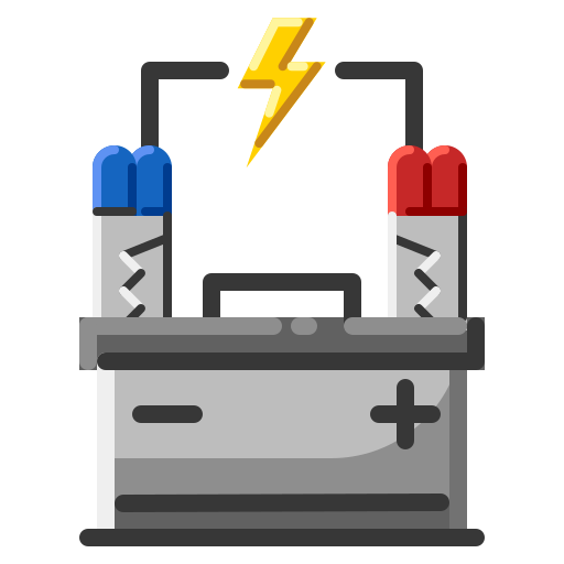 batería PMICON Flat icono