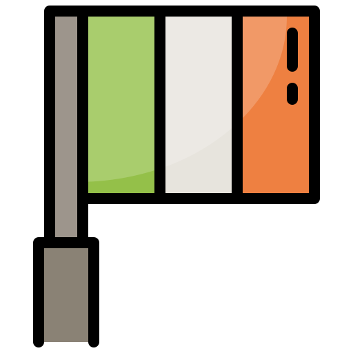 irlanda Generic Outline Color icono