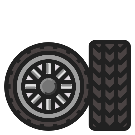 タイヤ PMICON Flat icon