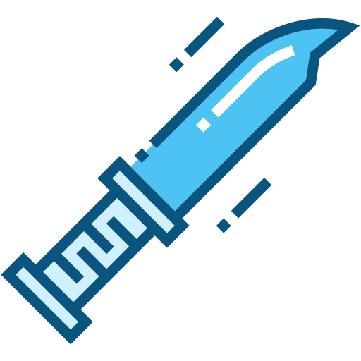 coltello Generic Blue icona