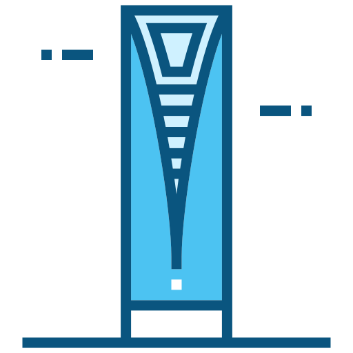 상하이 세계 금융 센터 Generic Blue icon