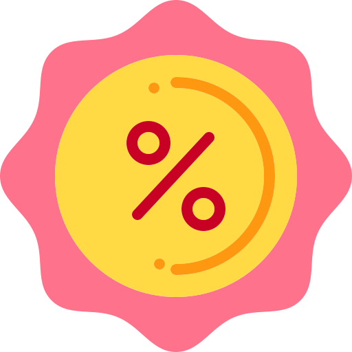 Discount badge Berkahicon Flat icon