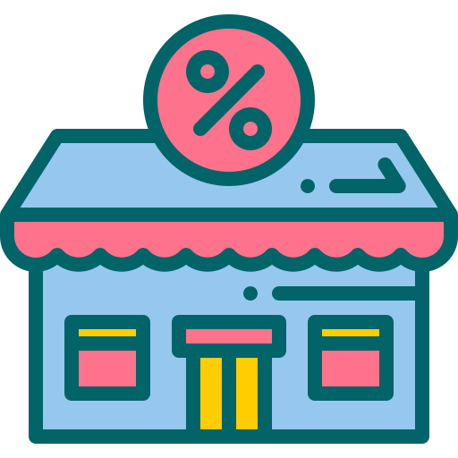 Shopping store Berkahicon Lineal Color icon
