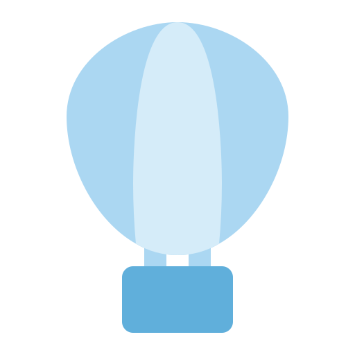 気球 Generic Blue icon